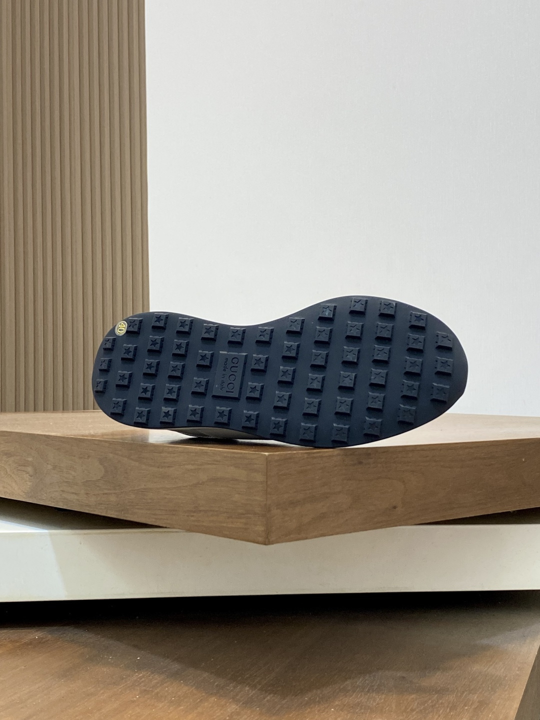 Gucci Men’s GG Supreme Canvas and White Leather Sneakers