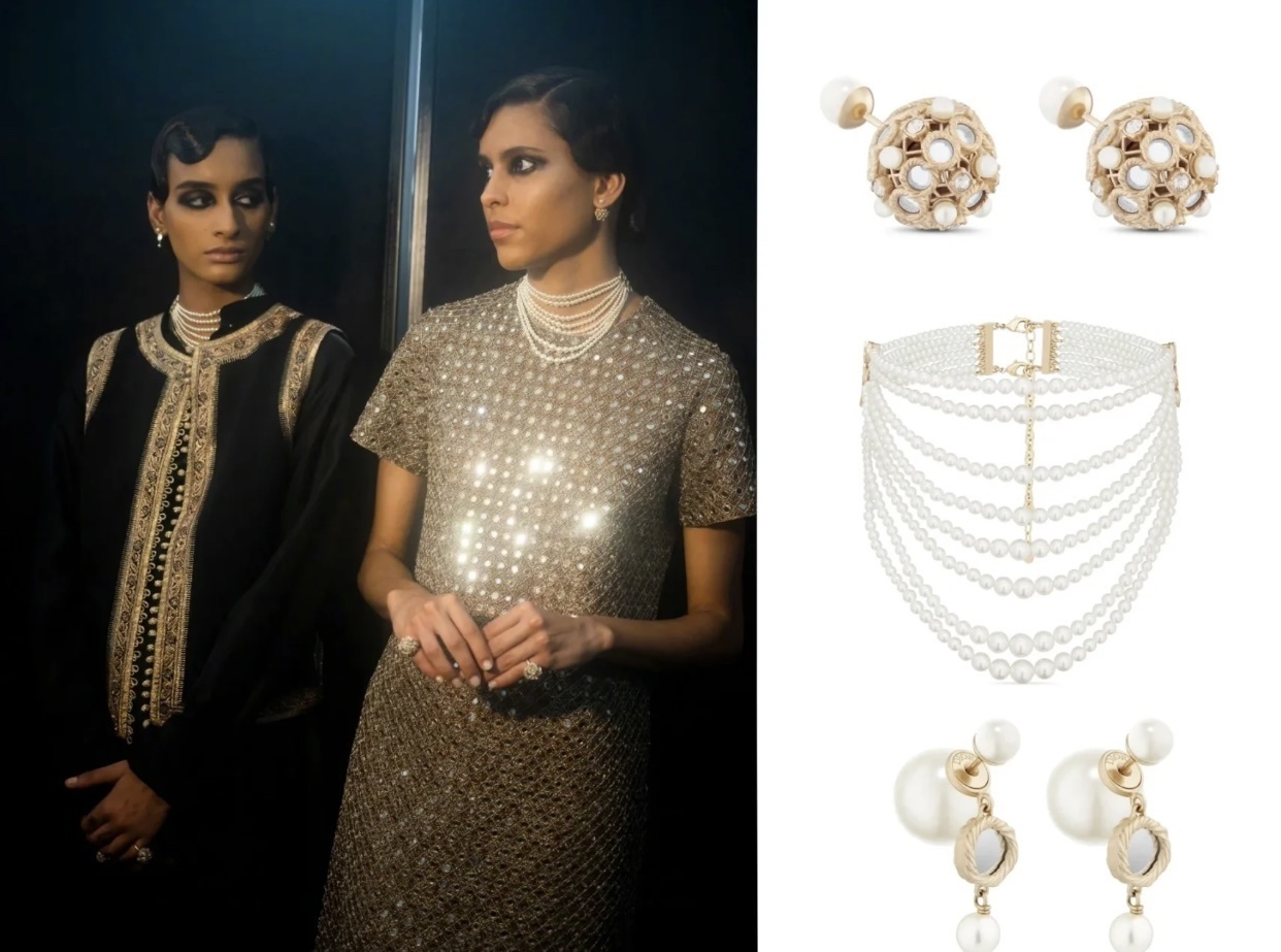 Chanel Pearl Gold Jewelry Set - Chanel Faux Pearl & Gold Tone Jewelry