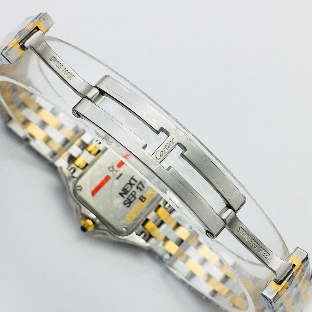 Cartier Panthère Two-Tone Steel & Yellow Gold Ladies Watch WJPN007