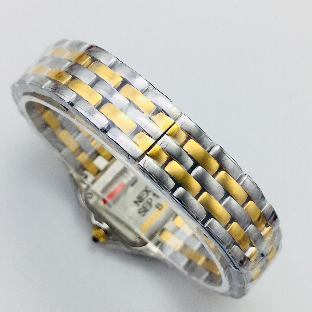 Cartier Panthère Two-Tone Steel & Yellow Gold Ladies Watch WJPN007