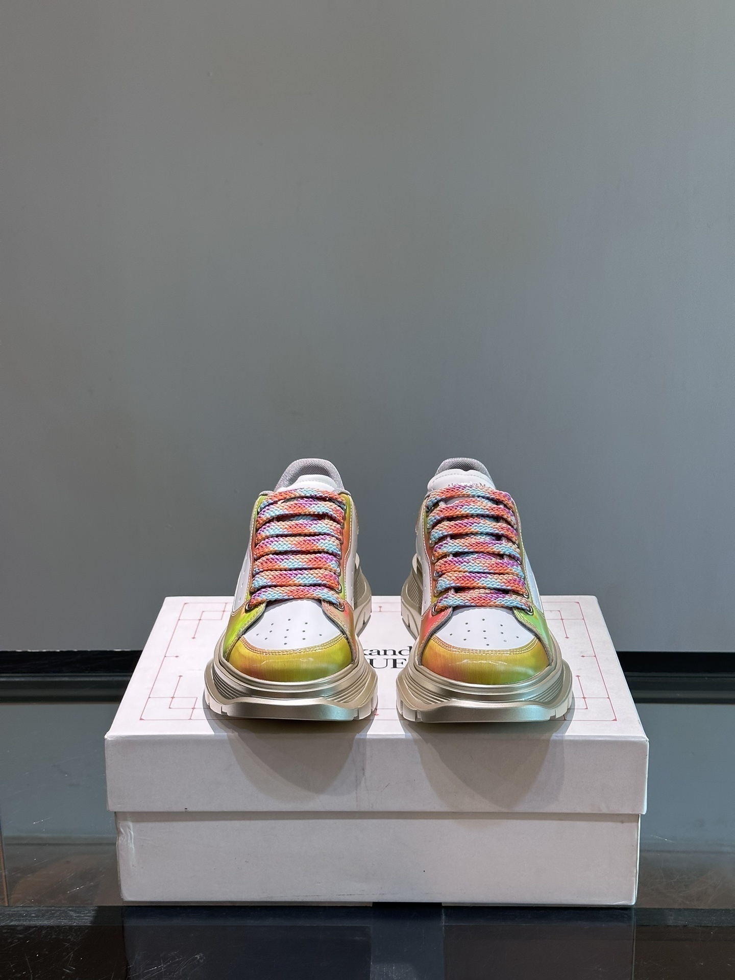 Alexander McQueen Rainbow Laces Sneakers 2