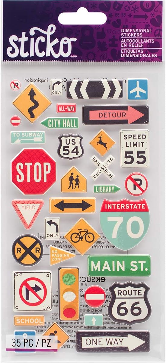 Sticko Stickers, Road Signs