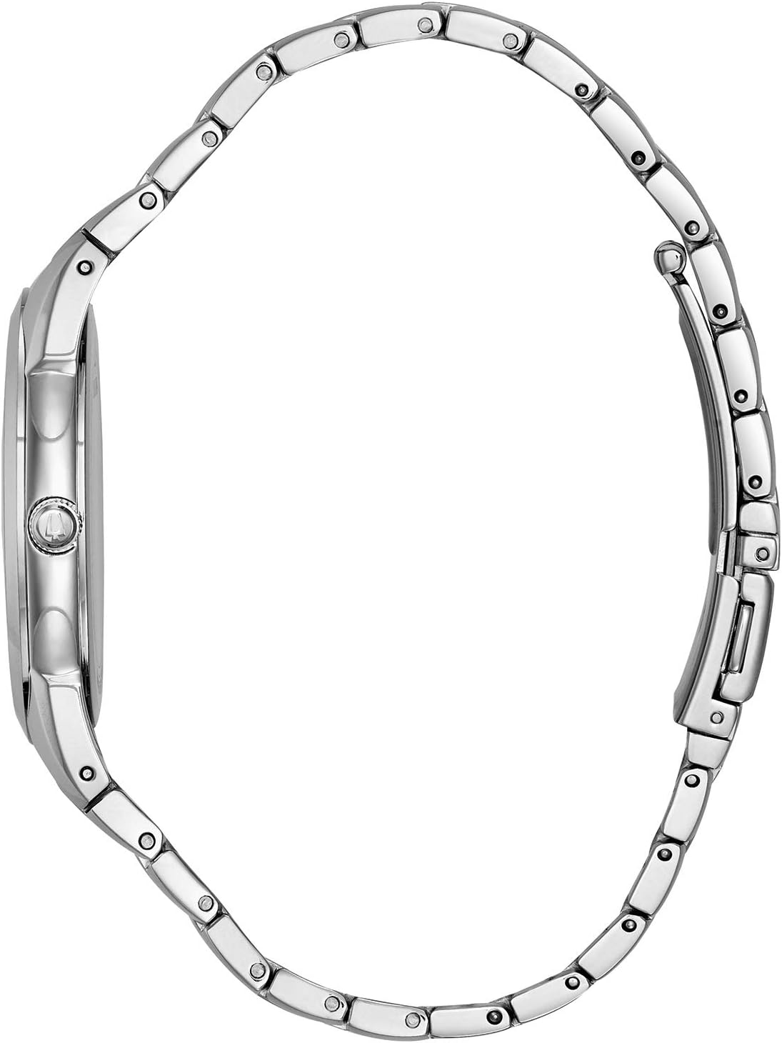 Alternative view of Bulova Men's 3-Hand Calendar Date Quartz Watch, Patterned Dial, 38mm Style: 96B015