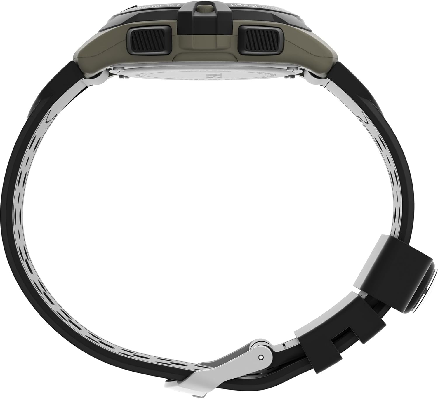 Alternative view of Timex Men's Expedition 41mm Watch - Black Strap Digital Dial Green Case