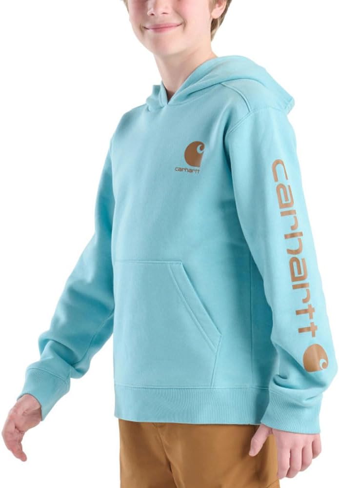 Carhartt Kid's CA6272 Long-Sleeve Graphic Sweatshirt - Boys