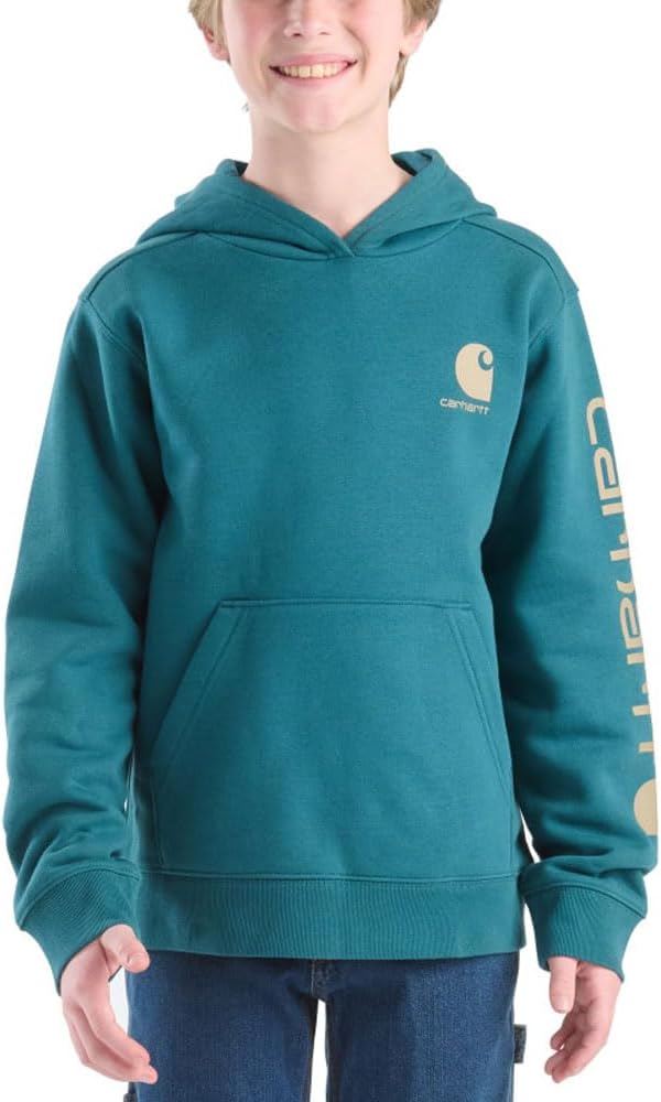 Carhartt Kid's CA6272 Long-Sleeve Graphic Sweatshirt - Boys - Image 5
