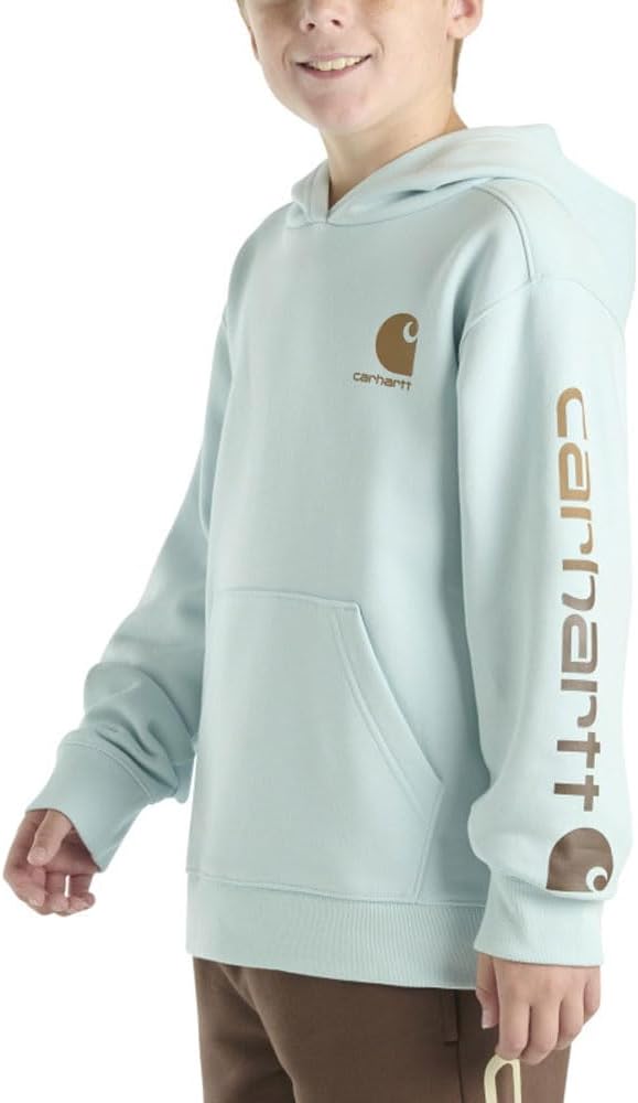 Carhartt Kid's CA6272 Long-Sleeve Graphic Sweatshirt - Boys - Image 6