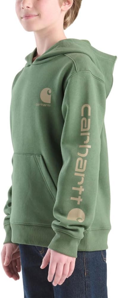 Carhartt Kid's CA6272 Long-Sleeve Graphic Sweatshirt - Boys - Image 9
