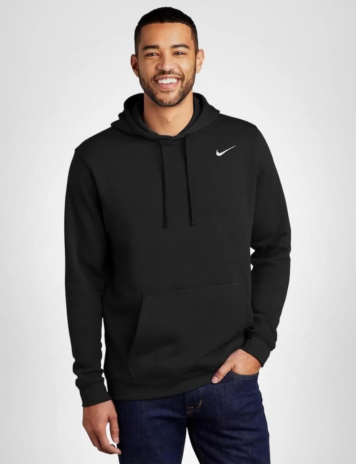 Nike Men's Hoodie Sweatershirt Pullover Club Cotton With Big and Tall Sizes - Image 7