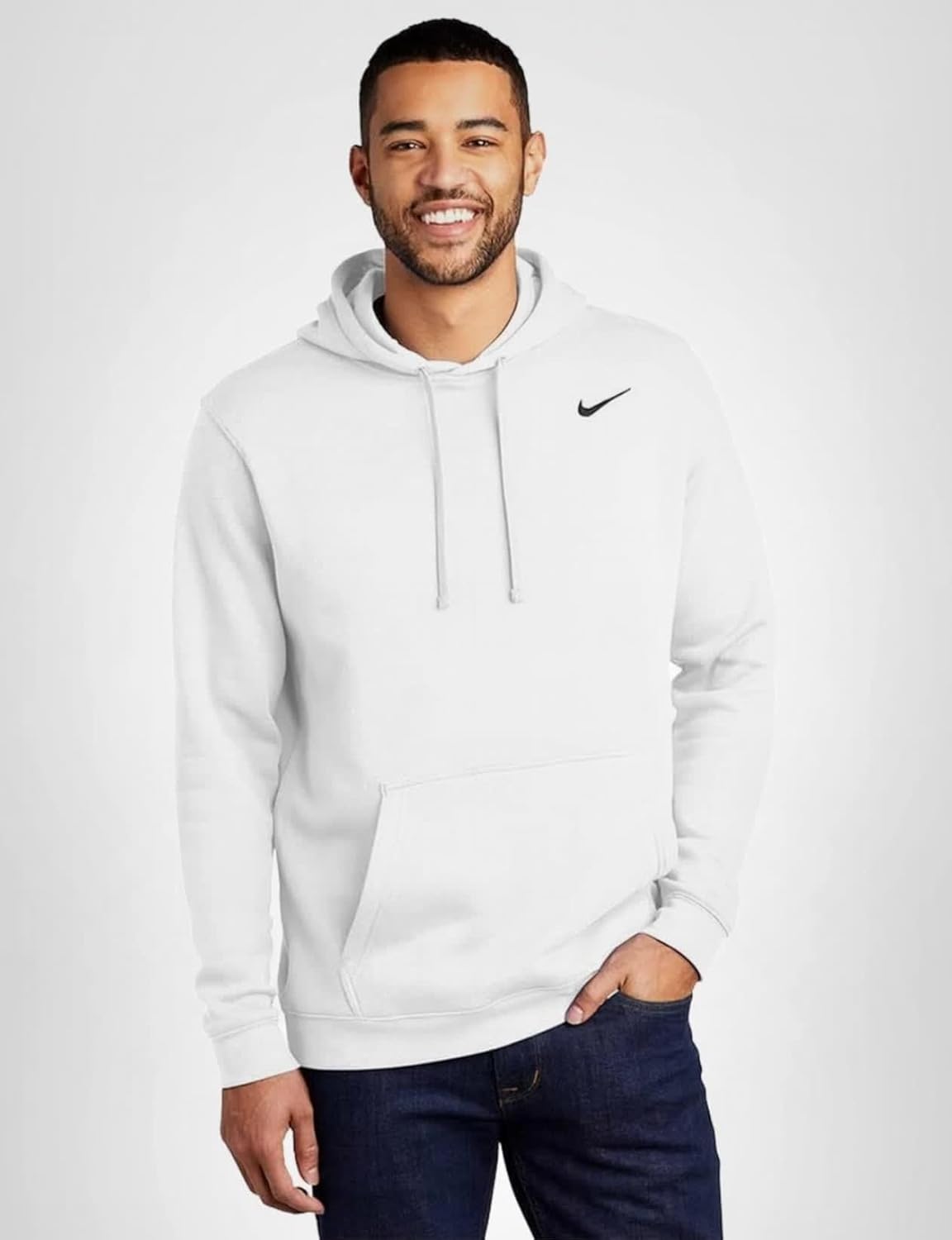 Nike Men's Hoodie Sweatershirt Pullover Club Cotton With Big and Tall Sizes - Image 9