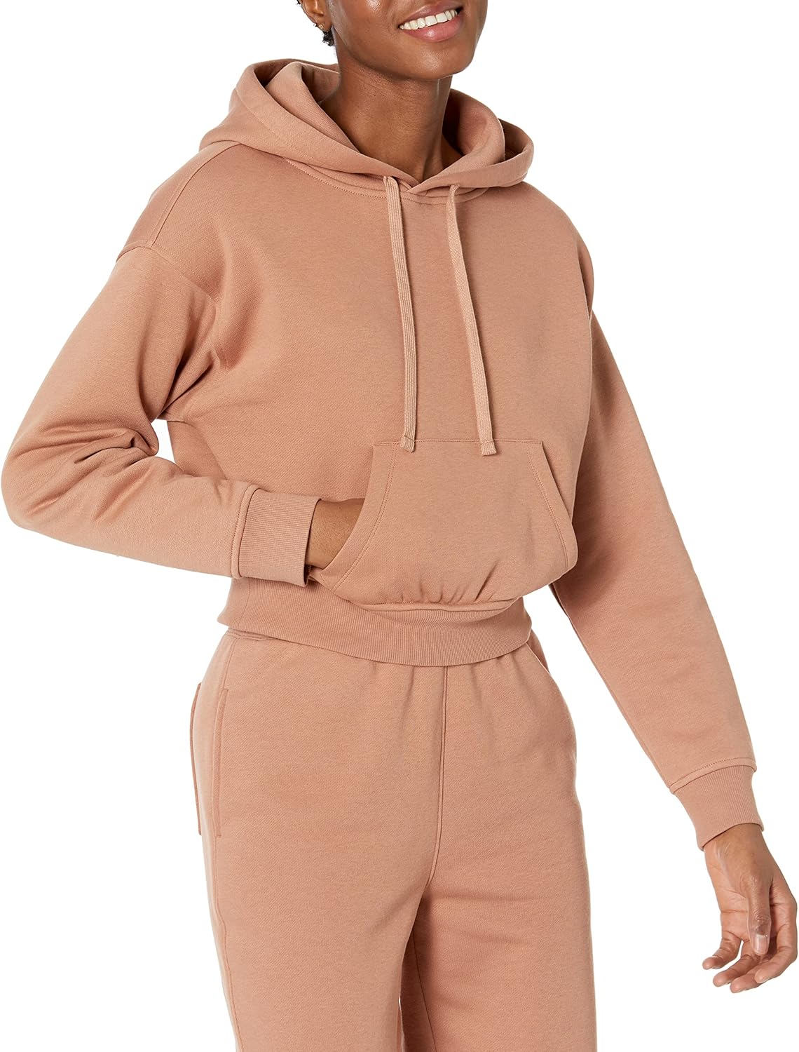 Amazon Essentials Womens Hoodies - Crop Pullover Sweatshirt (Available in Plus Size) - Image 3