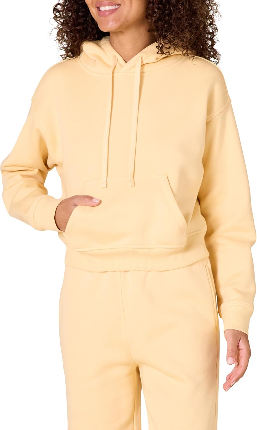 Amazon Essentials Womens Hoodies - Crop Pullover Sweatshirt (Available in Plus Size) - Image 9