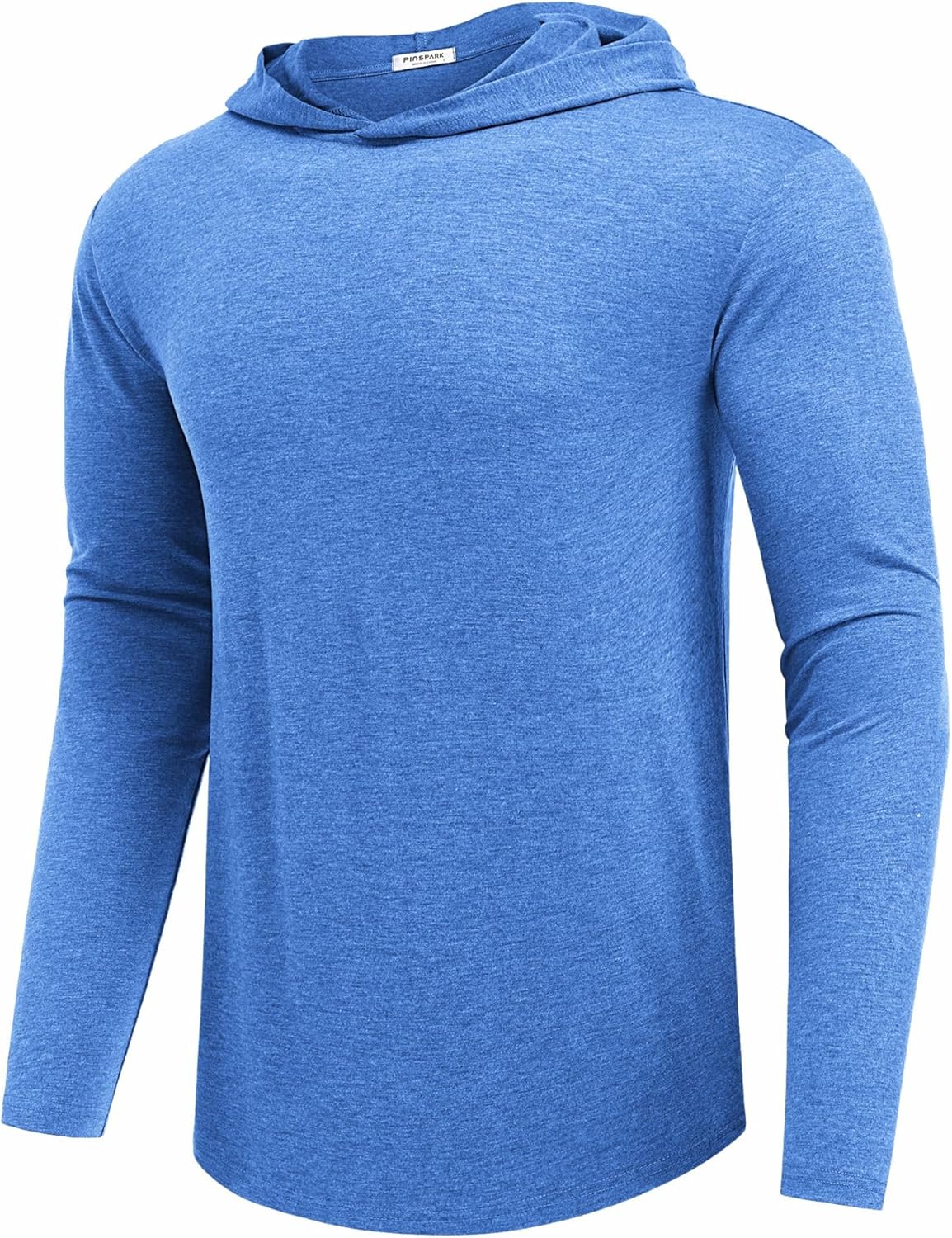 Alternative view of PINSPARK Lightweight Pullover Hoodies for Men Long Sleeve Hoodie for Golf Gym Workout Athletic Sweatshirt
