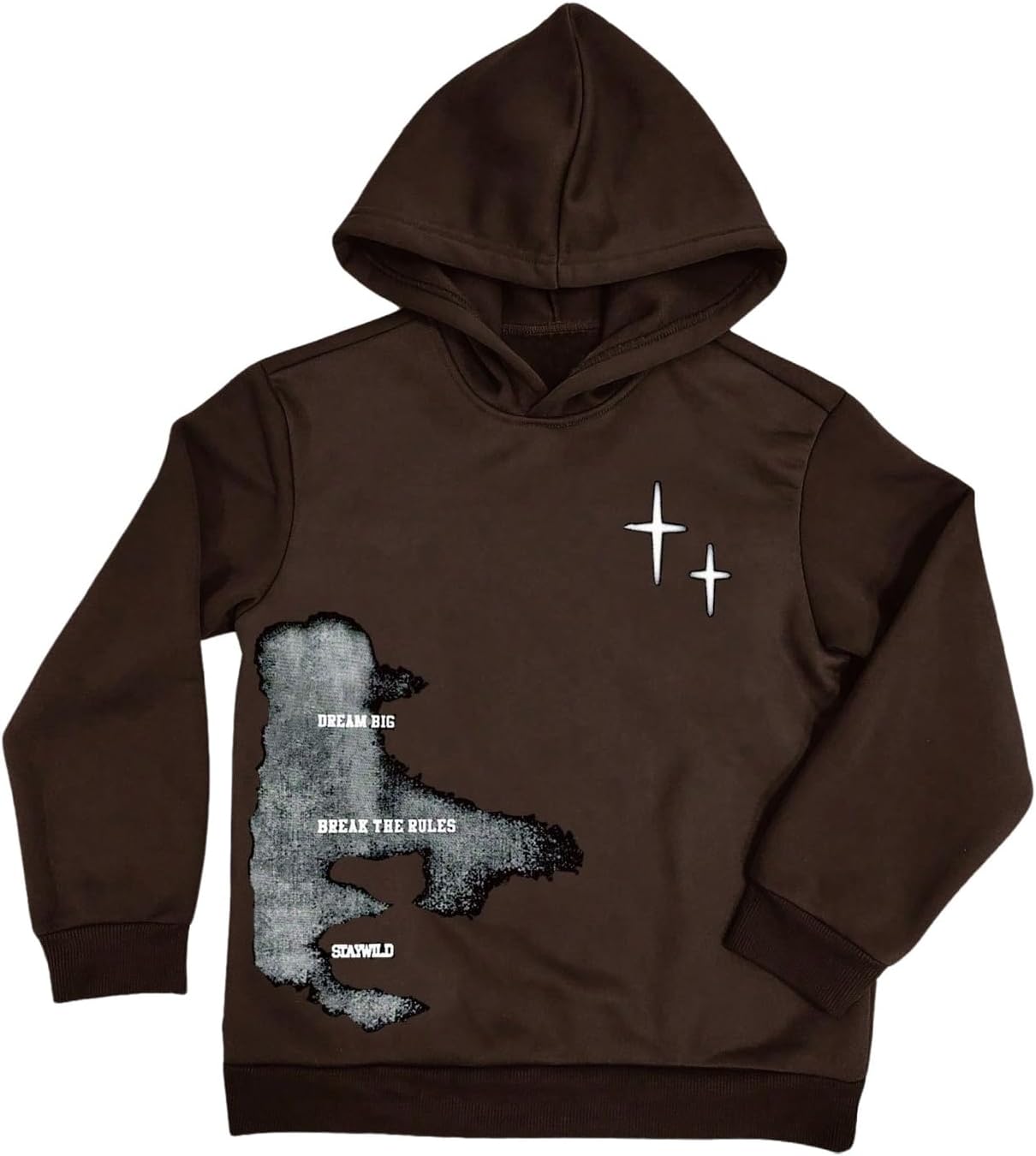 SOLY HUX Boy's Graphic Hoodie Long Sleeve Hooded Pullover Sweatshirt Casual Streetwear Tops