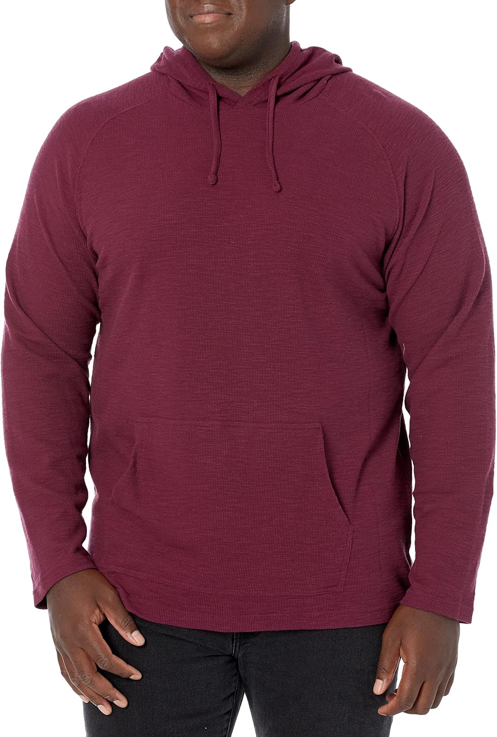 Alternative view of Amazon Essentials Men's Pullover Hoodie, Long-Sleeve Slub Thermal (Previously GoodThreads)