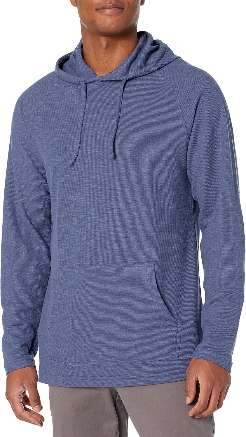 Amazon Essentials Men's Pullover Hoodie, Long-Sleeve Slub Thermal (Previously GoodThreads) - Image 4