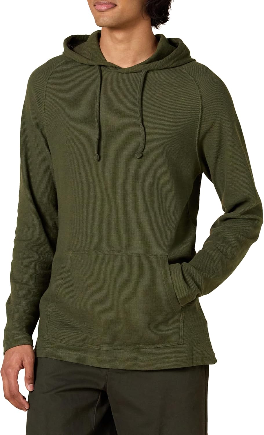 Amazon Essentials Men's Pullover Hoodie, Long-Sleeve Slub Thermal (Previously GoodThreads) - Image 6