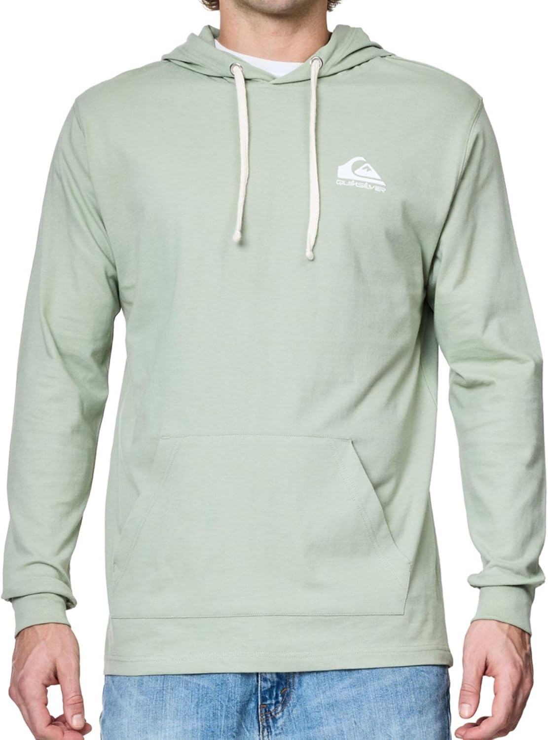 Quiksilver Hoodies for Men, Big and Tall Jersey Pullover Lightweight Sweatshirts for Men, Cotton Casual Hoodie