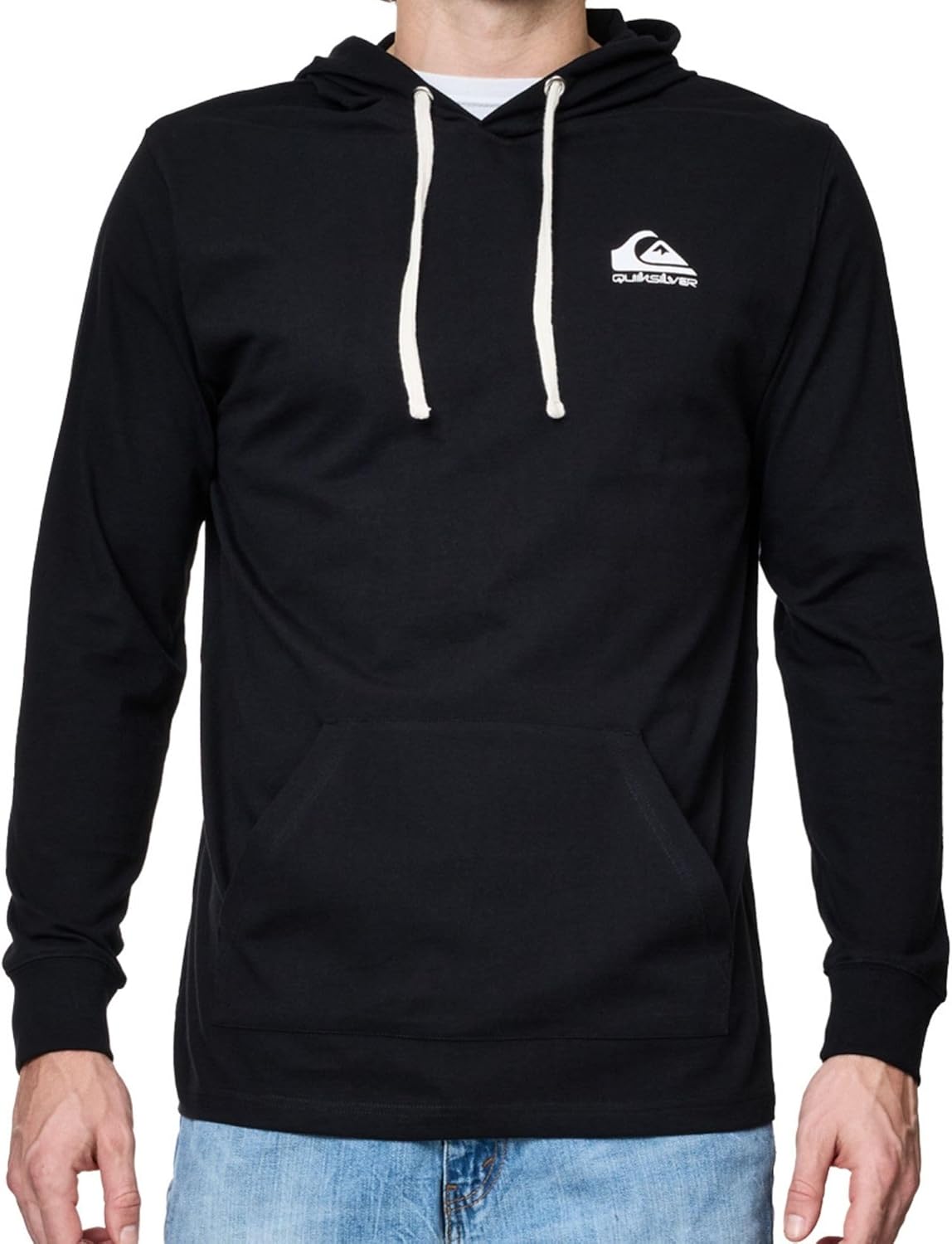 Alternative view of Quiksilver Hoodies for Men, Big and Tall Jersey Pullover Lightweight Sweatshirts for Men, Cotton Casual Hoodie