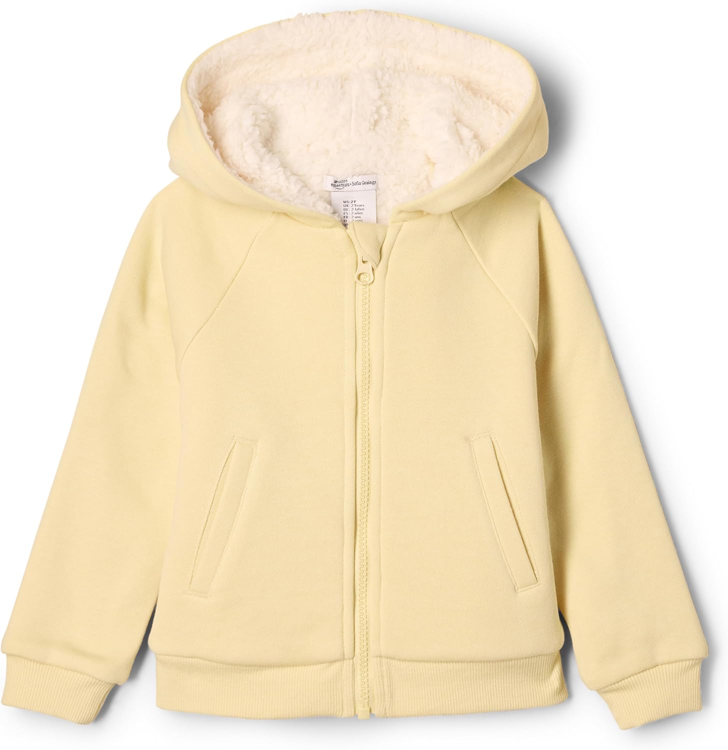 Amazon Essentials x Sofia Grainge Unisex Toddlers and Babiesu2019 Zip Hoodie Sweatshirt - Image 4