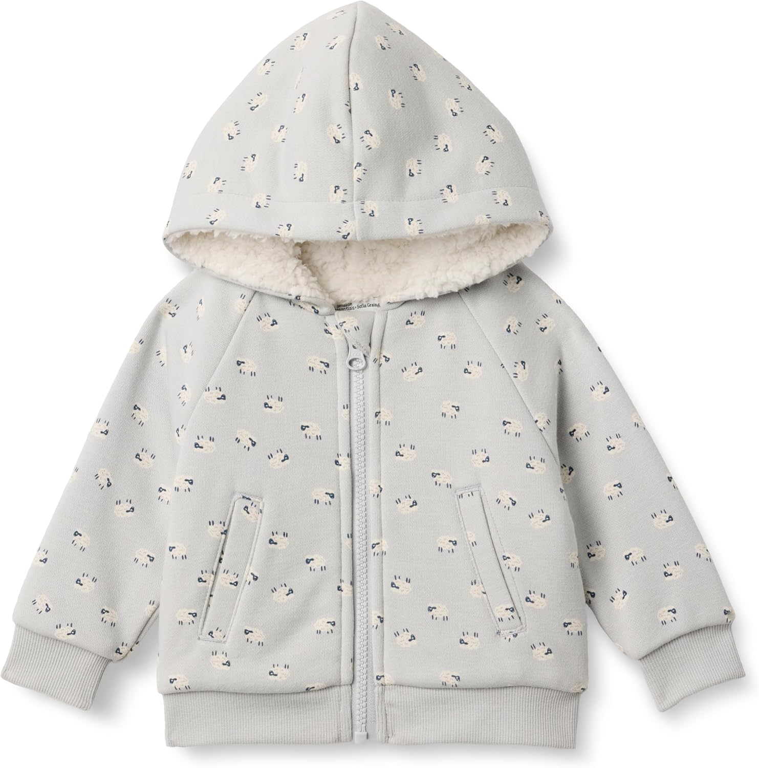 Amazon Essentials x Sofia Grainge Unisex Toddlers and Babiesu2019 Zip Hoodie Sweatshirt - Image 7