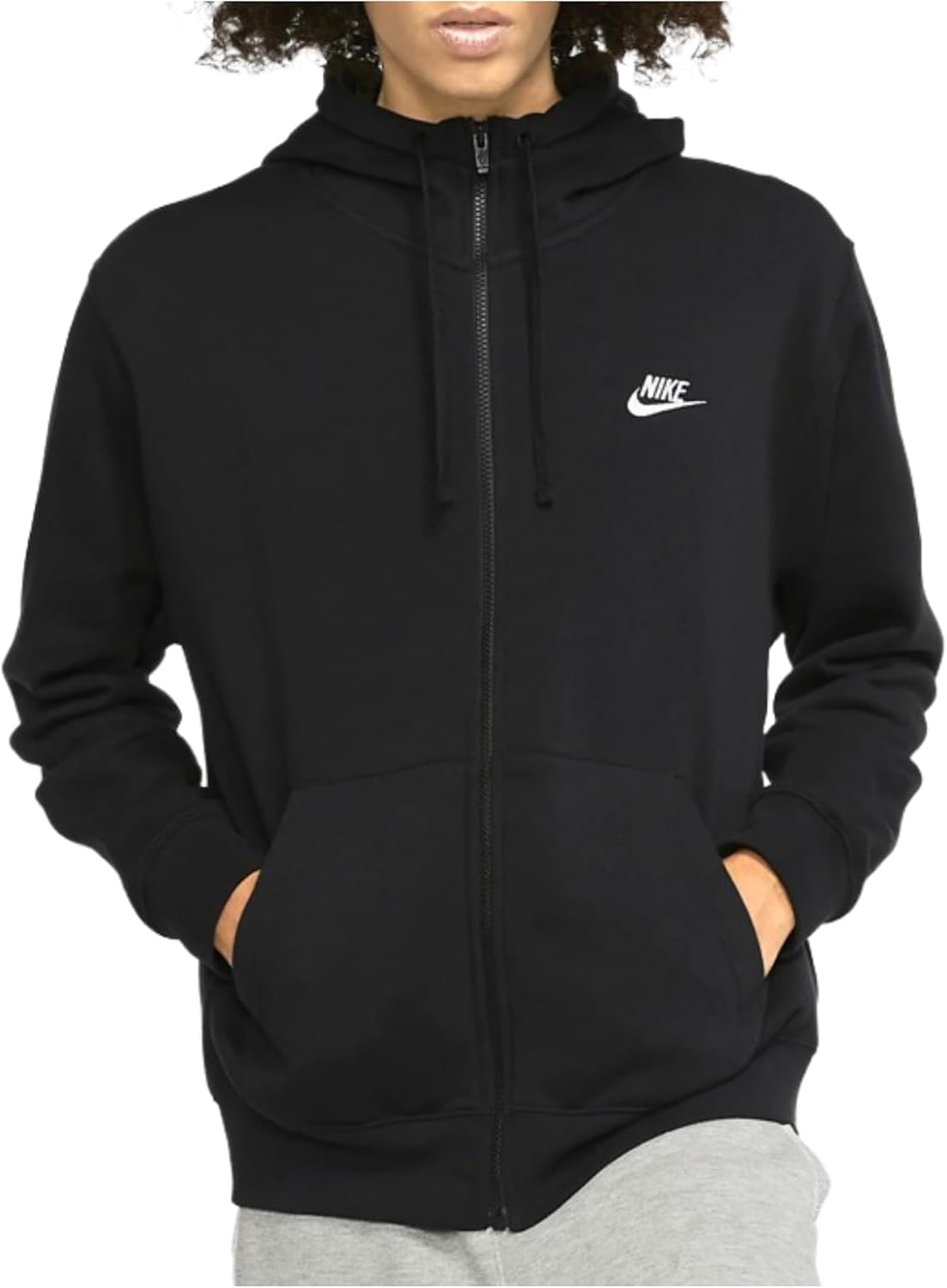 Alternative view of Nike Men's Sportswear Club Fleece Full Zip Hoodie