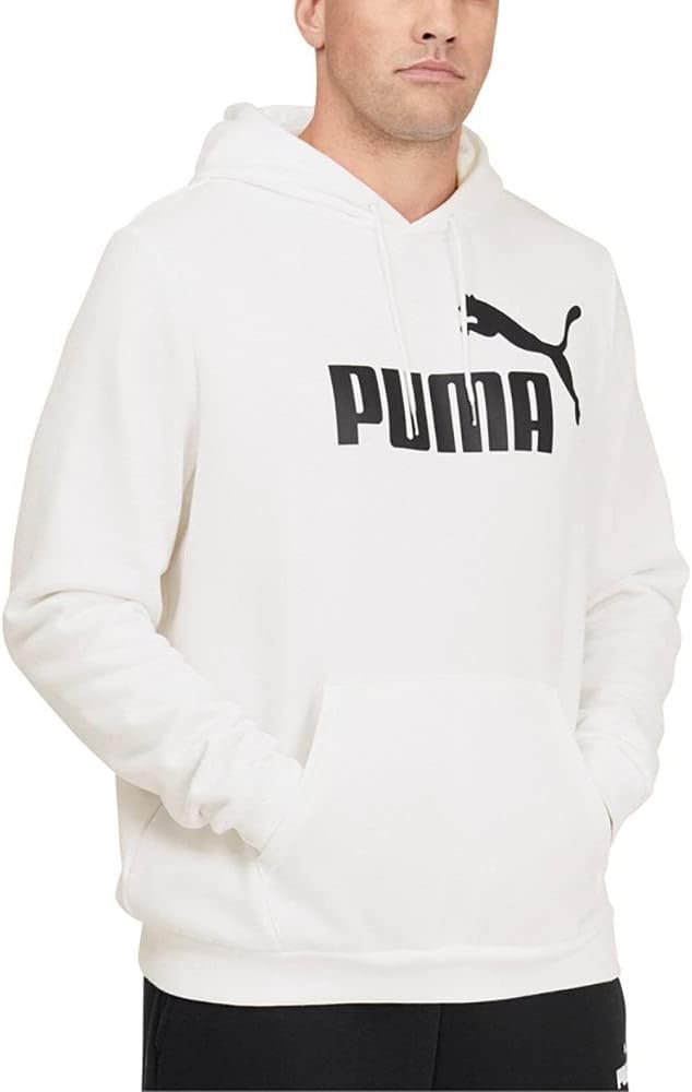 PUMA mens Essentials Logo Fleece Hoodie (Available in Big & Tall) - Image 3