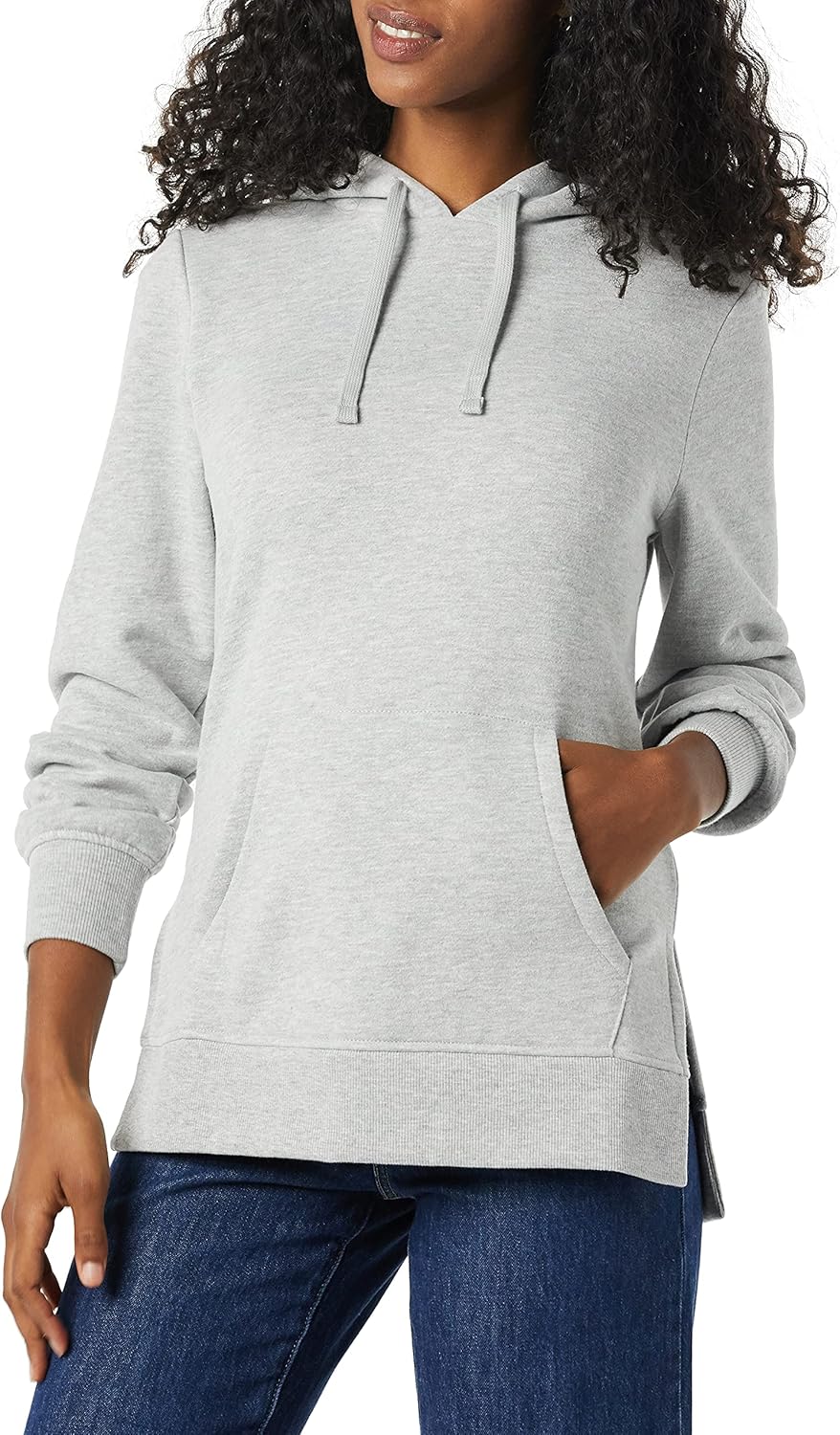 Alternative view of Amazon Essentials womens Fleece Hooded Tunic Sweatshirt