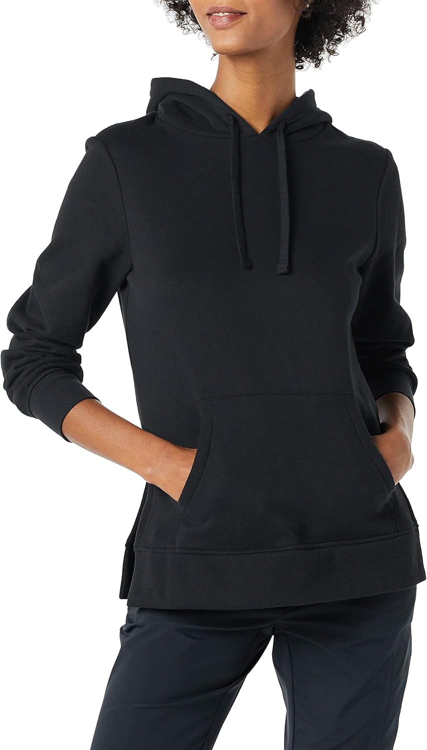 Amazon Essentials womens Fleece Hooded Tunic Sweatshirt - Image 4
