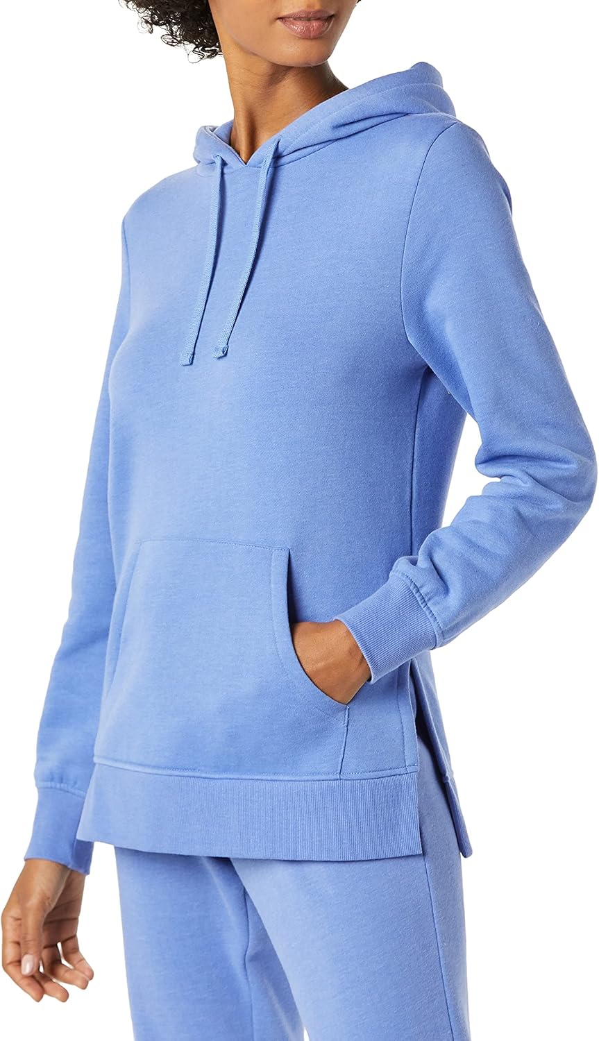 Amazon Essentials womens Fleece Hooded Tunic Sweatshirt - Image 6