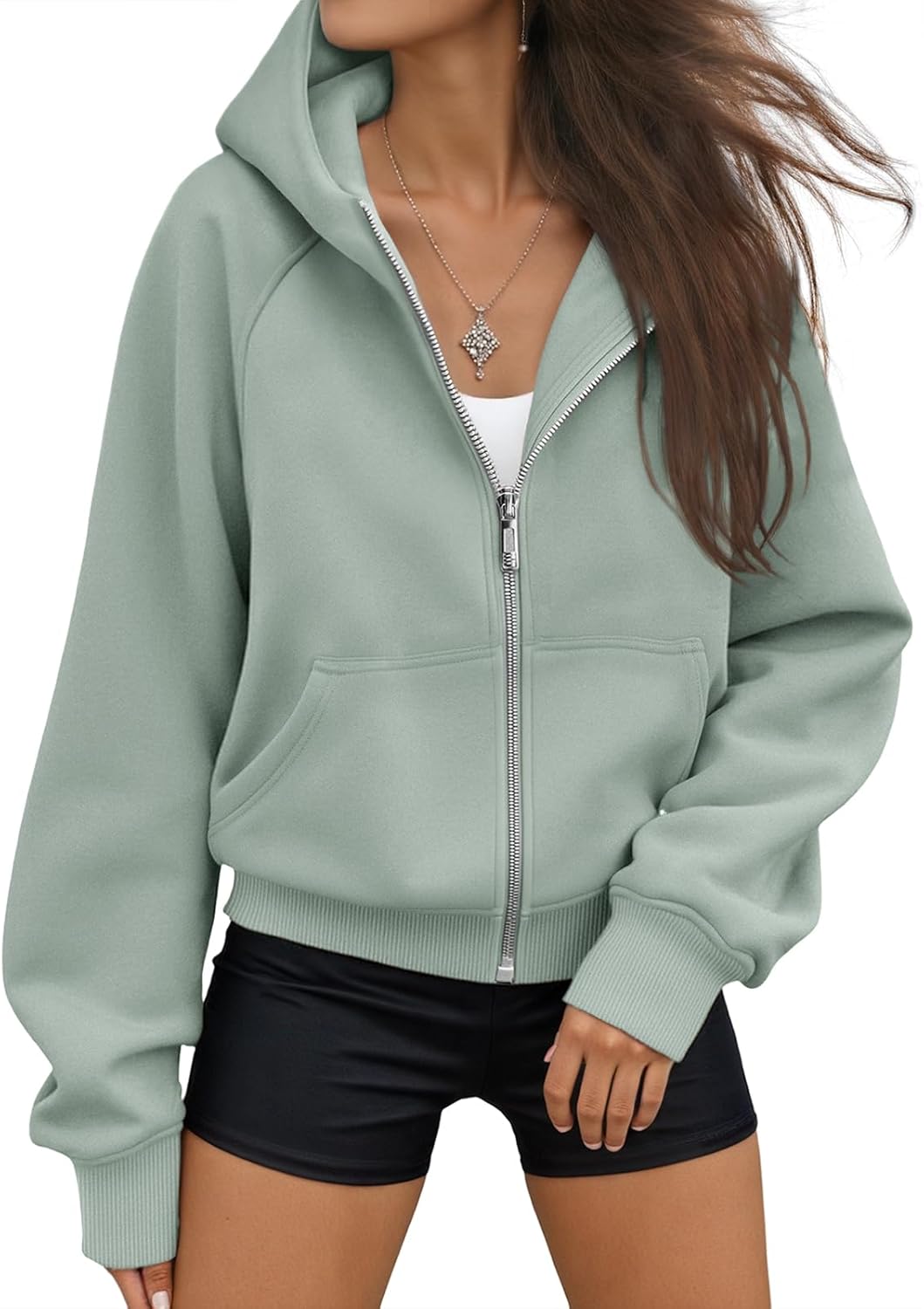 AUTOMET Womens Zip Up Hoodies Fleece Jackets Oversized Sweatshirts Fall Fashion Outfits 2026 Sweaters Winter Clothes