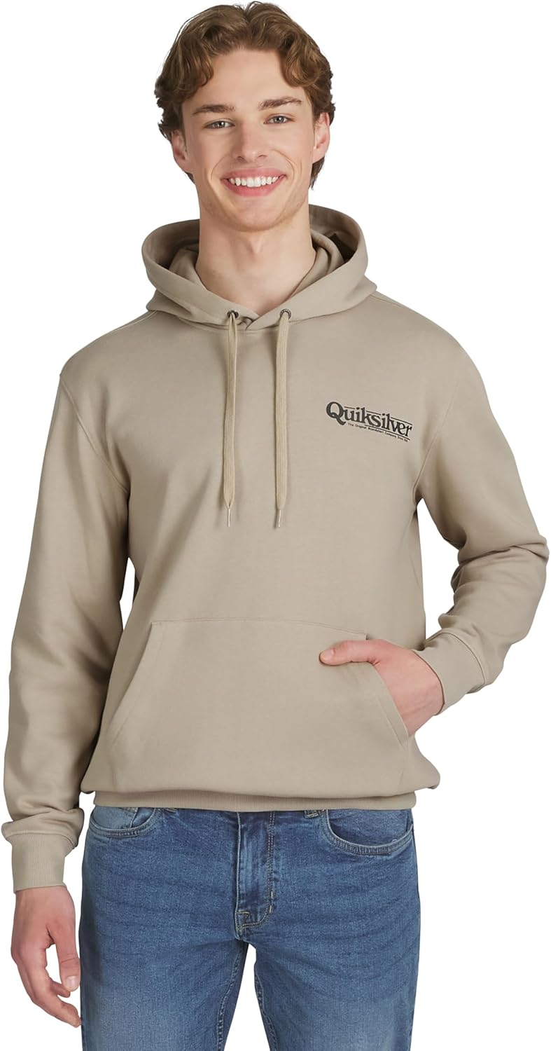 Alternative view of Quiksilver Men's Regular Fit Super Soft Fleece Midweight Pullover Hooded Sweatshirt