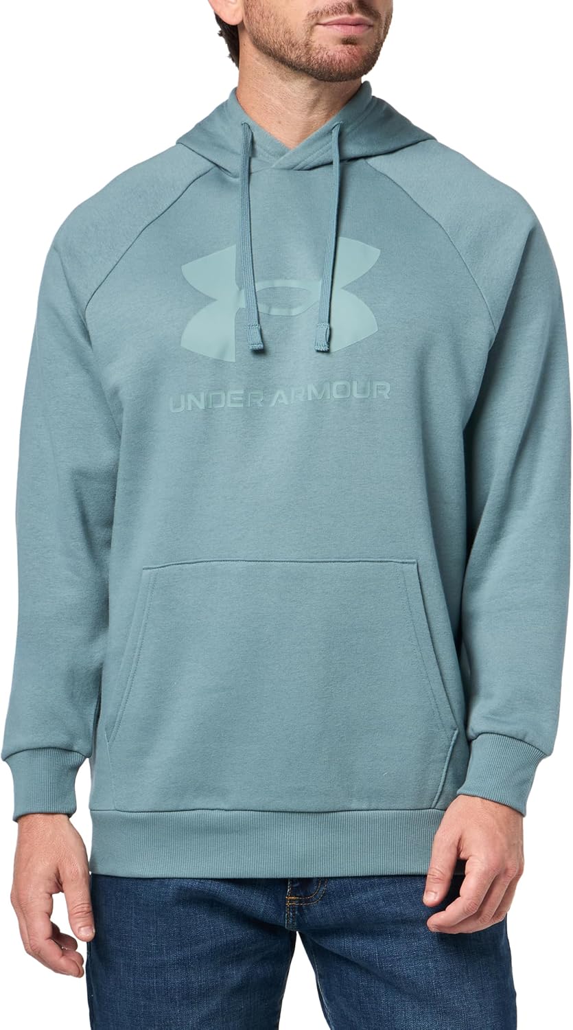 Under Armour Men's Rival Fleece Logo Hoodie - Image 5