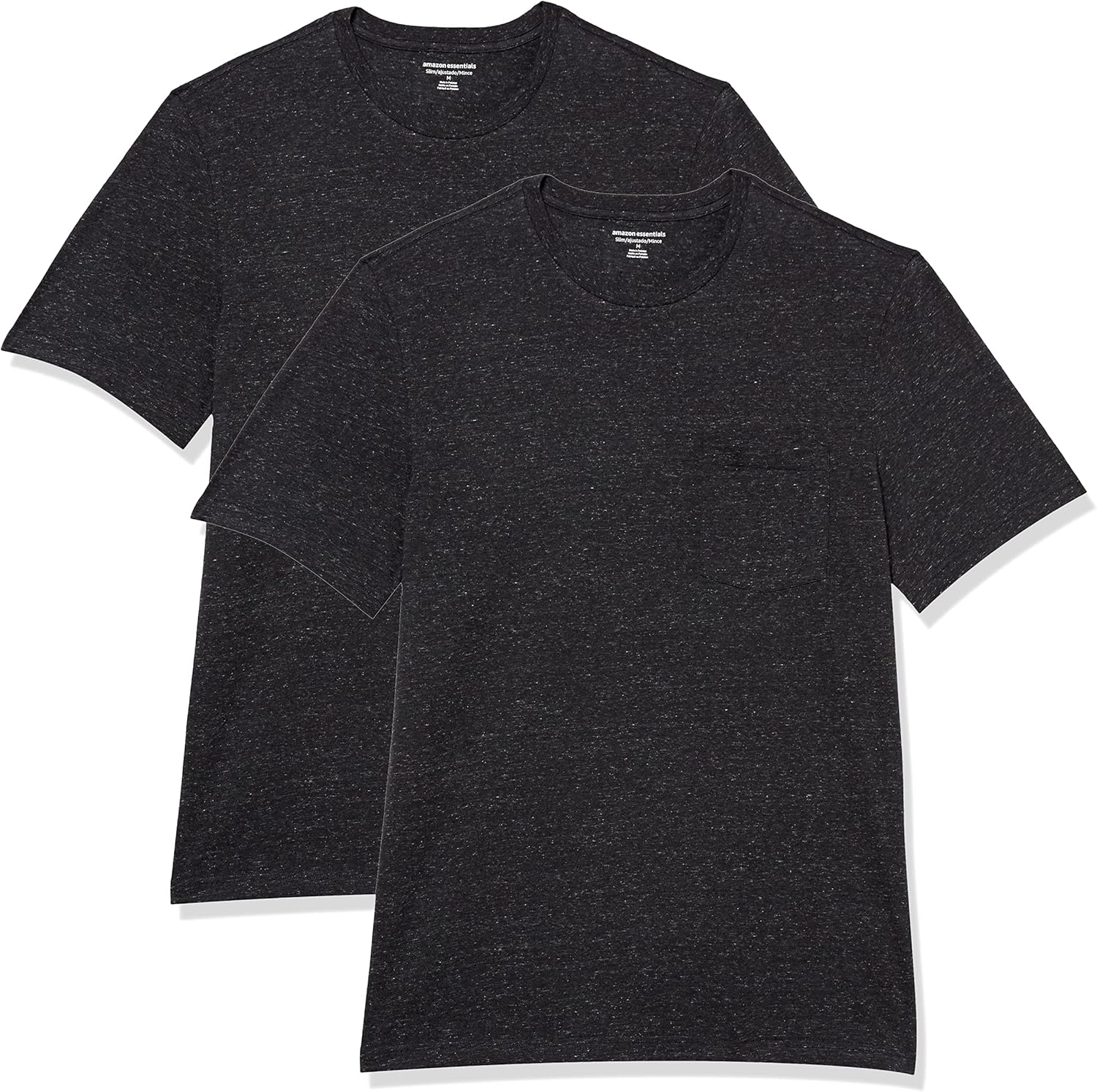 Amazon Essentials Mens T-Shirt Slim-Fit Short-Sleeve Crewneck Pocket - Image 4