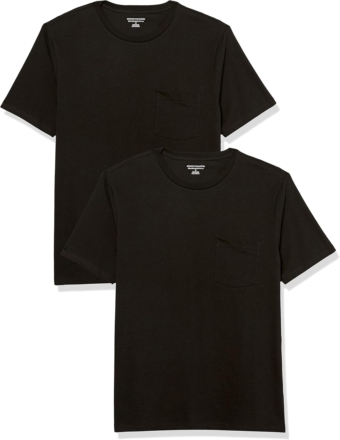 Amazon Essentials Mens T-Shirt Slim-Fit Short-Sleeve Crewneck Pocket - Image 6