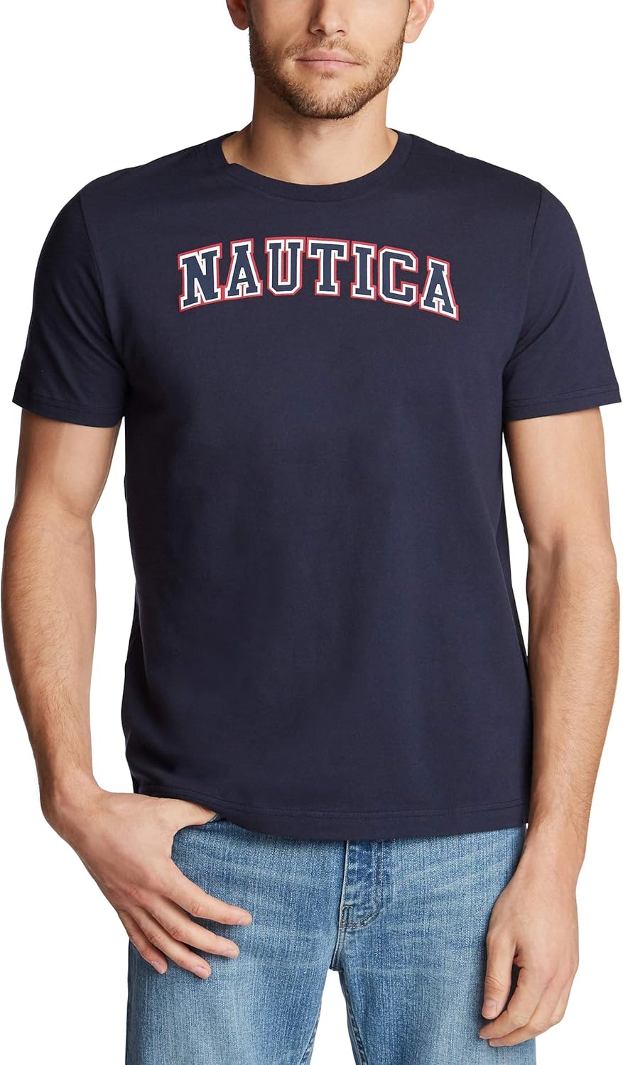 Alternative view of Nautica Men's Short Sleeve 100% Cotton Nautical Series Graphic Tee