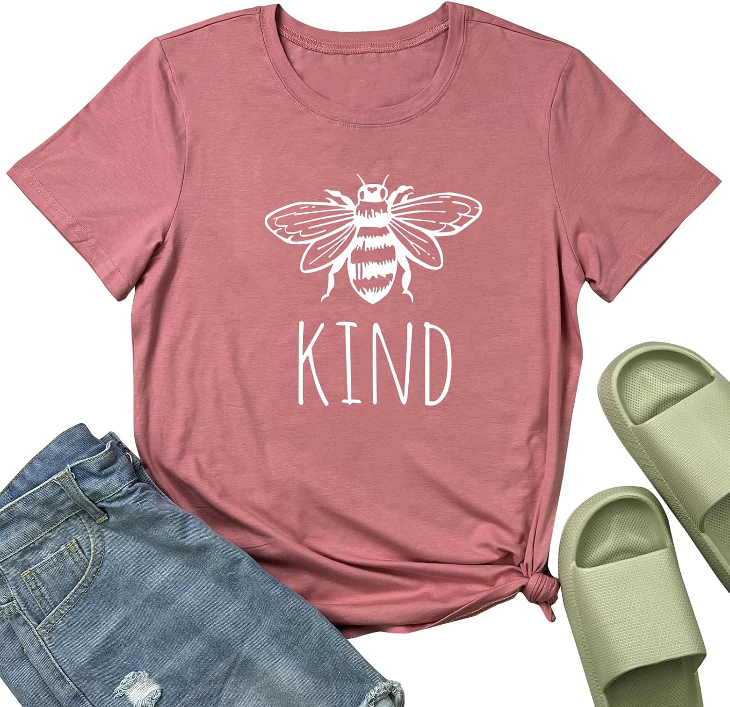 YITAN Women Cute Funny Graphic T Shirts