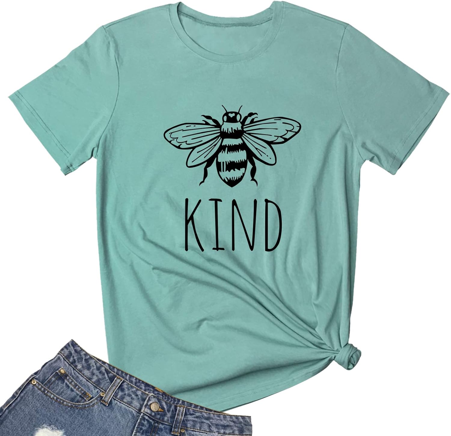 Alternative view of YITAN Women Cute Funny Graphic T Shirts