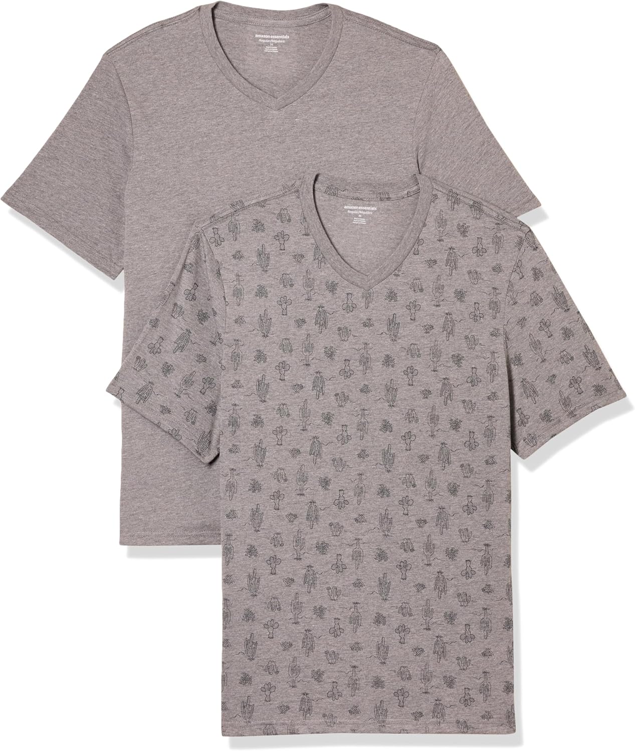 Amazon Essentials Men's Short-Sleeve V-Neck T-Shirts, Pack of 2 - Image 9