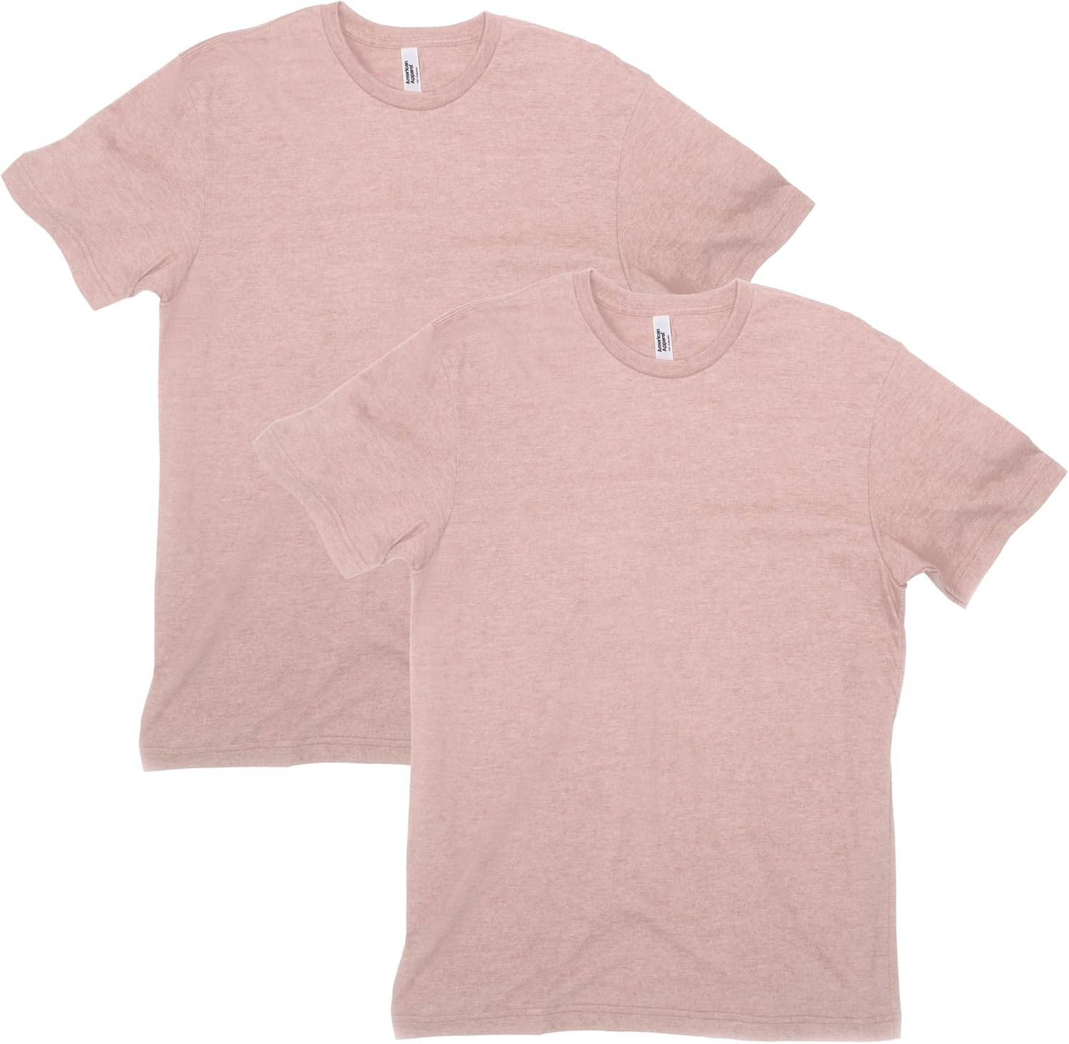Alternative view of American Apparel Unisex-Adult CVC T-Shirt, Style G2001cvc, 2-Pack