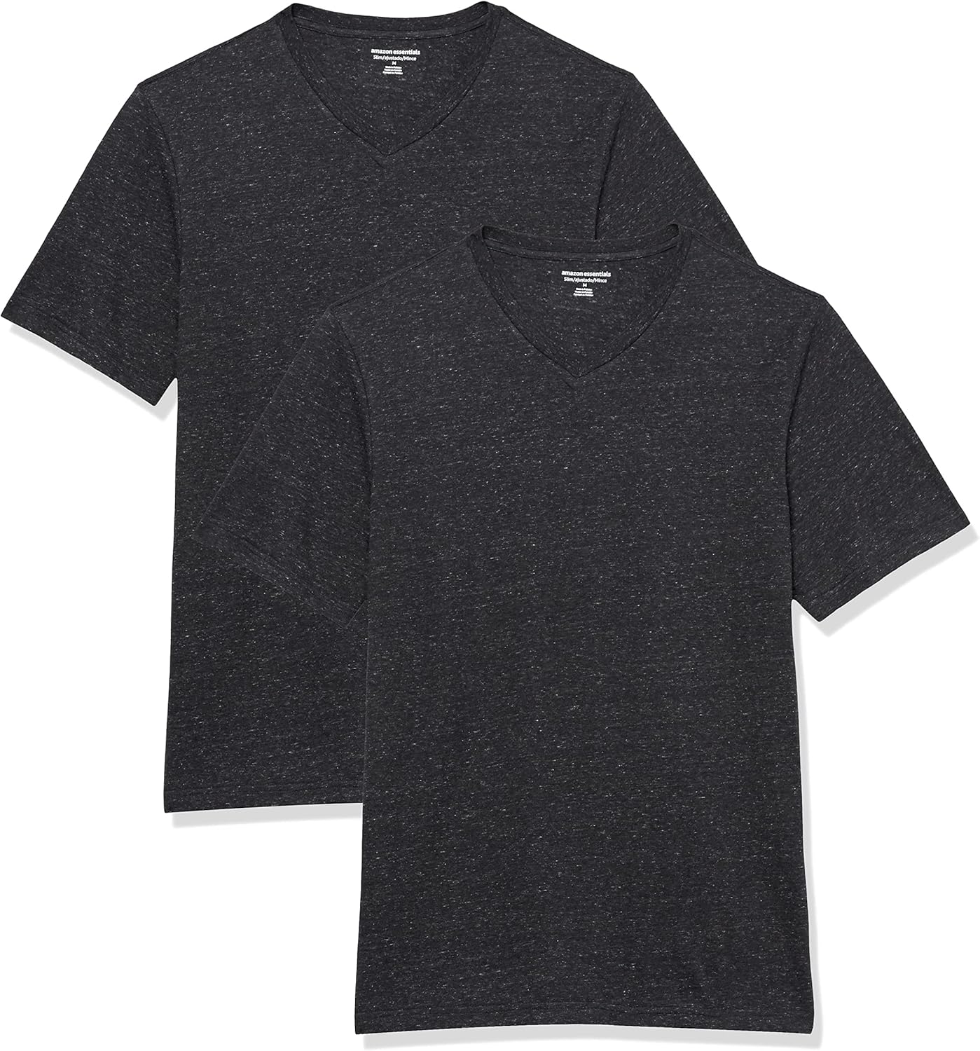 Amazon Essentials Men's Short-Sleeve V-Neck T-Shirts, Pack of 2 - Image 7