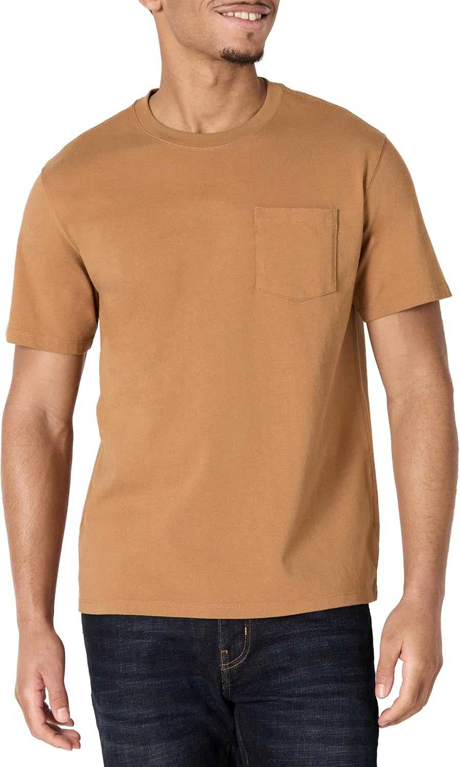 Amazon Essentials Mens Relaxed-Fit Heavyweight Cotton Pocket - Image 3