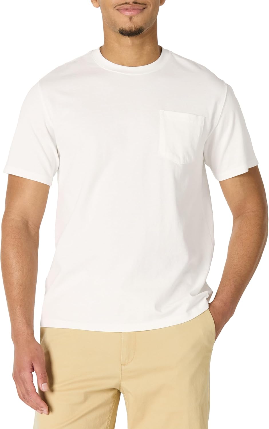 Amazon Essentials Mens Relaxed-Fit Heavyweight Cotton Pocket - Image 5