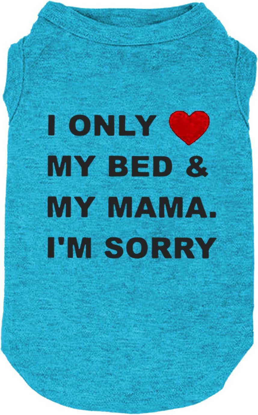 Alternative view of Dog Clothes Puppy T Shirt Vest Soft and Light-Weight for Small Large Dogs with 'Bitches Love ME' Slogan Prining Pet Apparel(X-Large,SG-Grey01)