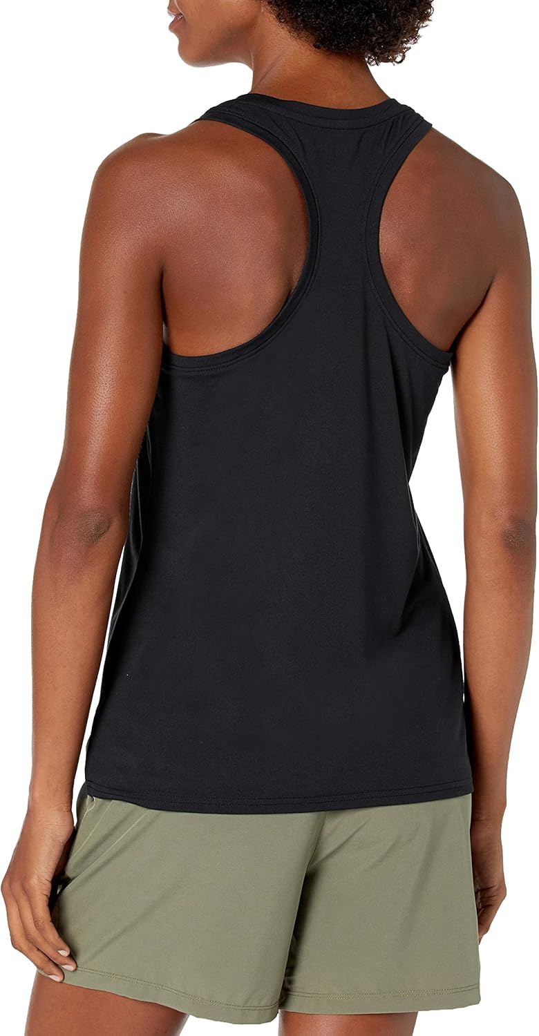 Alternative view of Amazon Essentials Women's Active Workout Quick Dry Tech Stretch Racerback Tank Top (Available in Plus Size), Multipacks