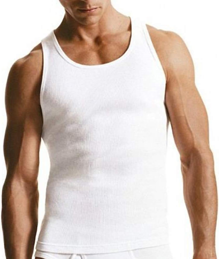 Alternative view of Falari 3 Pack Men's A-Shirt Tank Top Gym Workout Undershirt (Slim & Muscle Fit ONLY)
