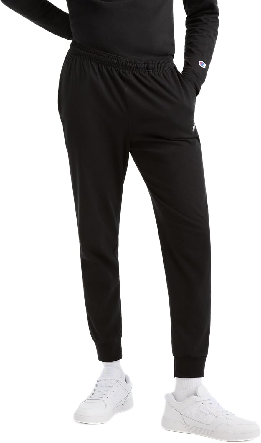 Alternative view of Champion Men's Joggers, Everyday Cotton, Lightweight Lounge Knit Pants for Men, 31"