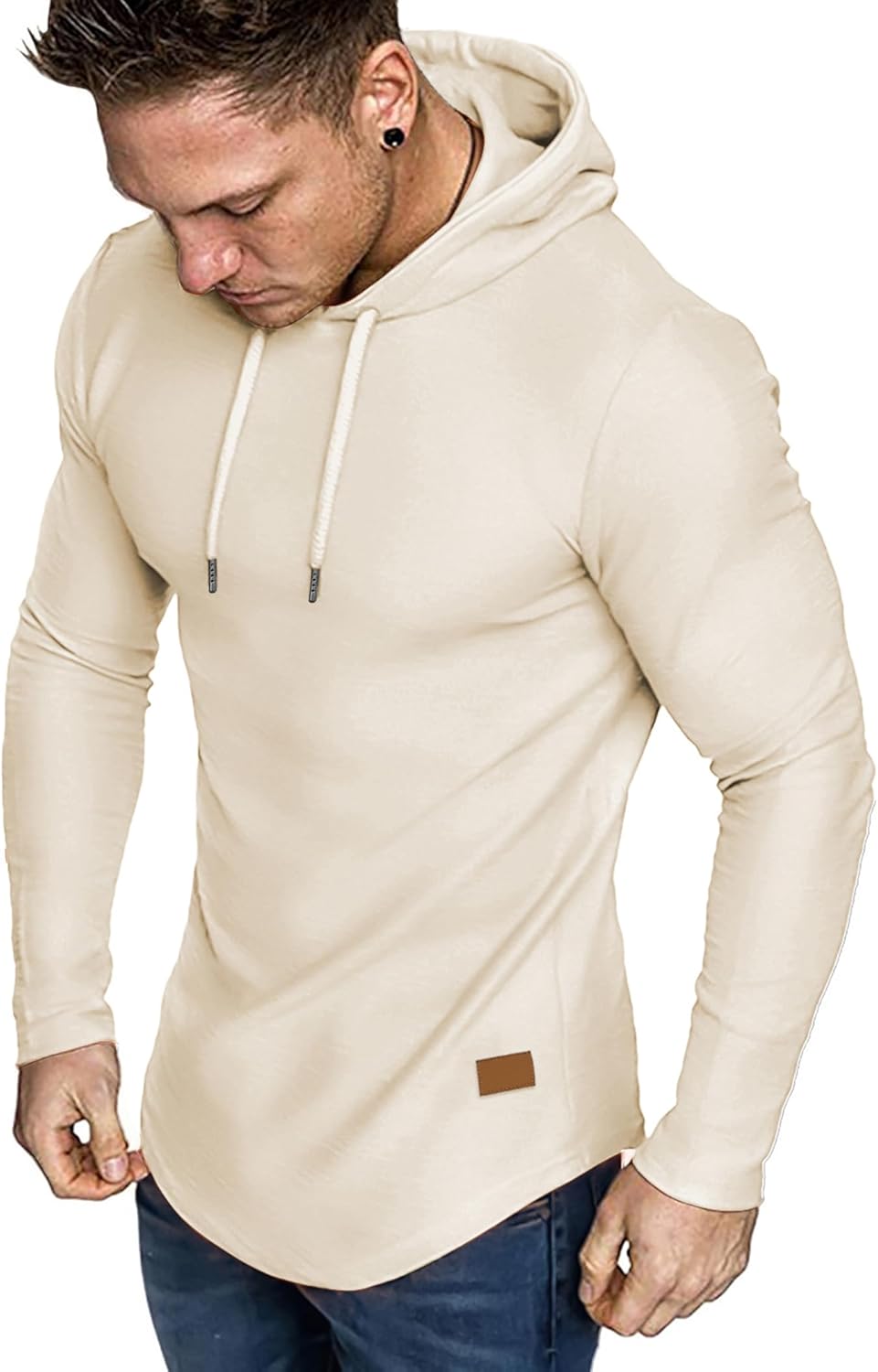 JMIERR Mens Fashion Hoodies Fleece Long Sleeve Athletic Sweatshirt Pullover T Shirts - Image 9