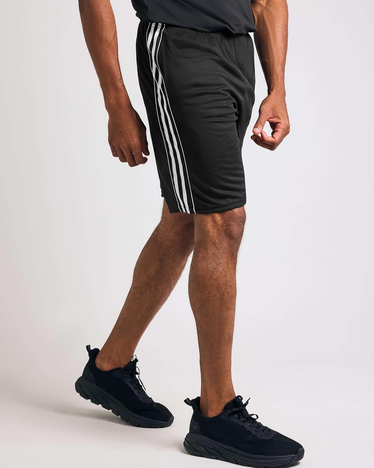 Real Essentials 5 Pack: Menu2019s 9" Mesh Shorts u2013 Athletic Gym, Workout, Basketball, Running, Casual Lounge Activewear Pockets