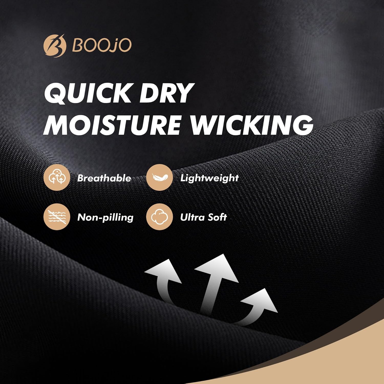 Alternative view of 4 Pack Long Sleeve Shirts for Men - Quick Dry Moisture Wicking Sun Protection Tshirts for Fishing Workout Athletic Casual Gym